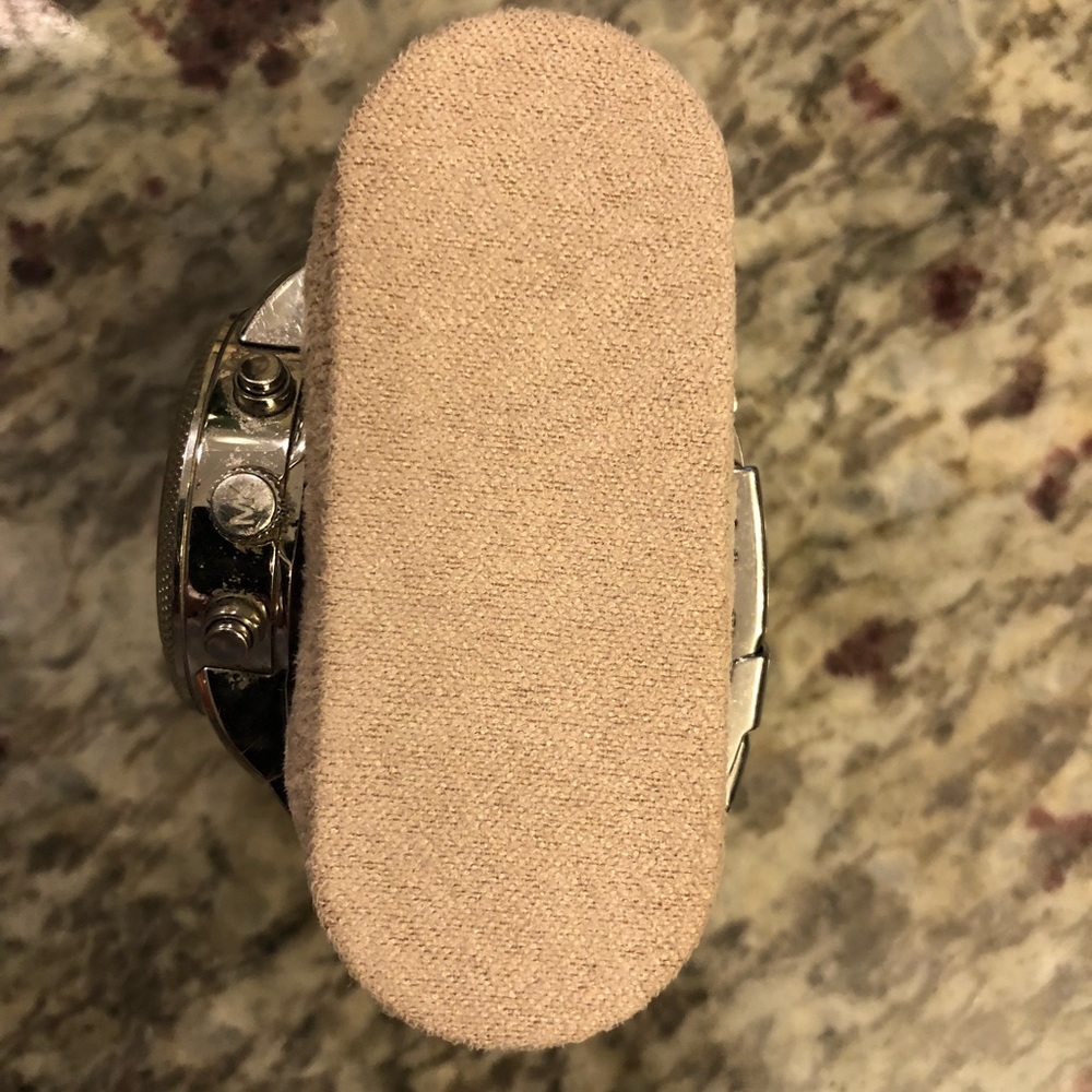 Michael Kors Women’s Silver Watch w/ Opal Face - Picture 2 of 5